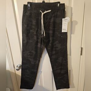 Vuori NWT Womens Stretch Pockets Gray Charcoal Pants Size M